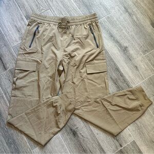 Libin Performance Fabric
Joggers Men's XL Extra Large Zip
Pockets Outdoor Hiking